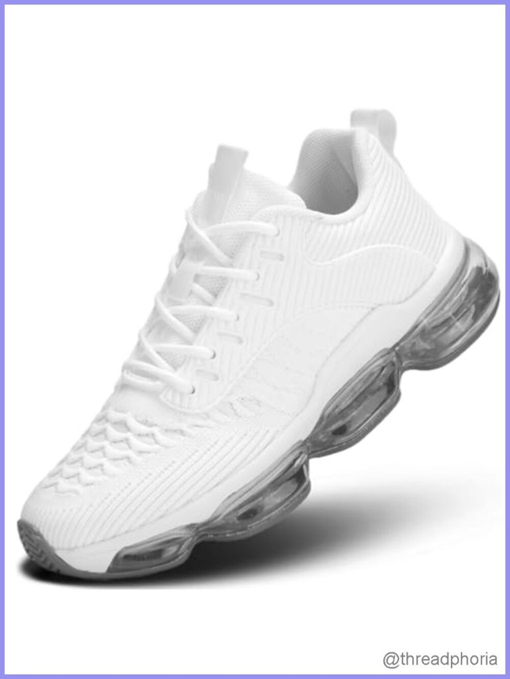 Women's Air Cushion Running Shoes Breathable Mesh Athletic Sneakers Cross